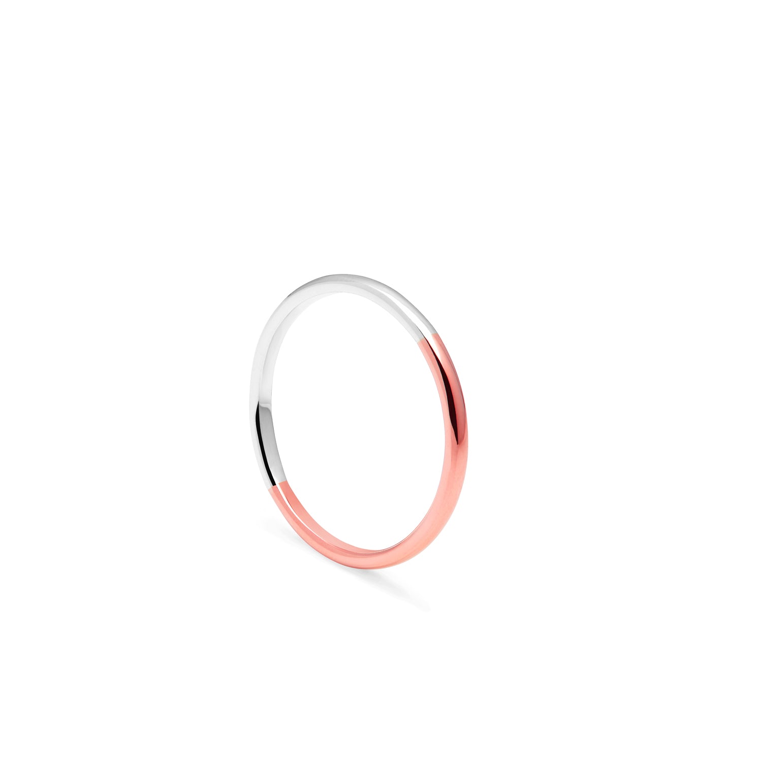 Ladies Rose Gold Wedding Rings