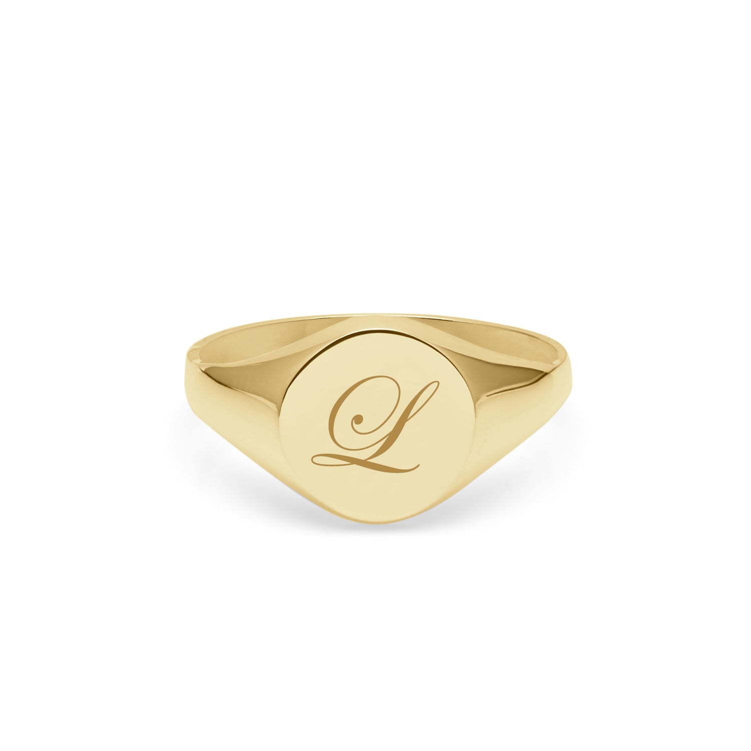 9ct Gold Monogram Signet Rings