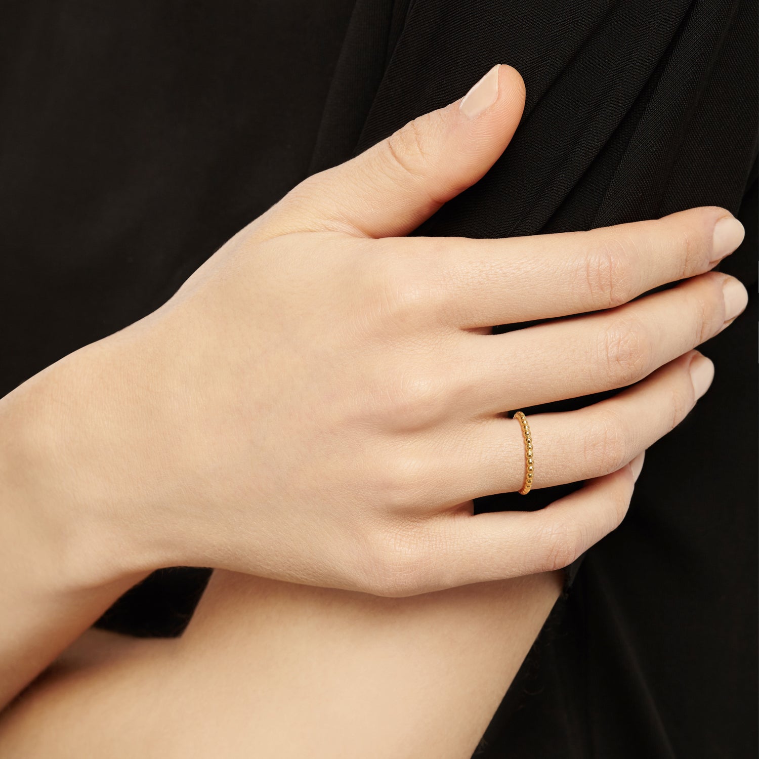 Sphere Band - 9k Yellow Gold