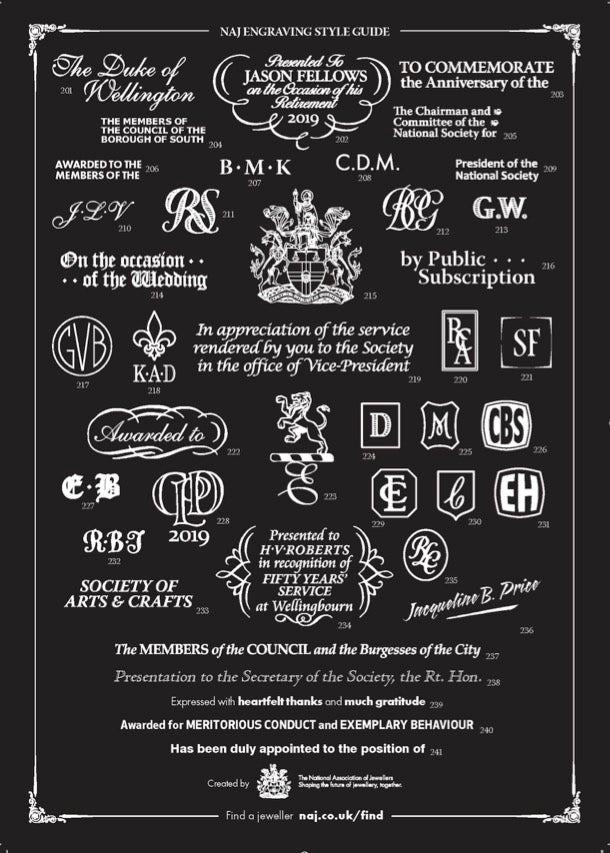 Hand Engraved Initials Round Signet Ring - Recycled Silver 11mm