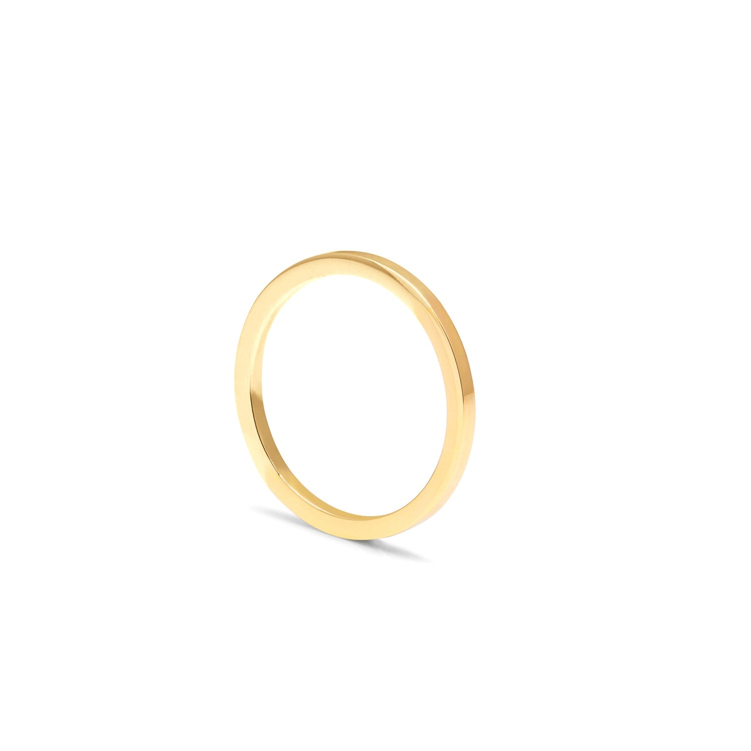 Square 1.5 Ring - 18k Yellow Gold