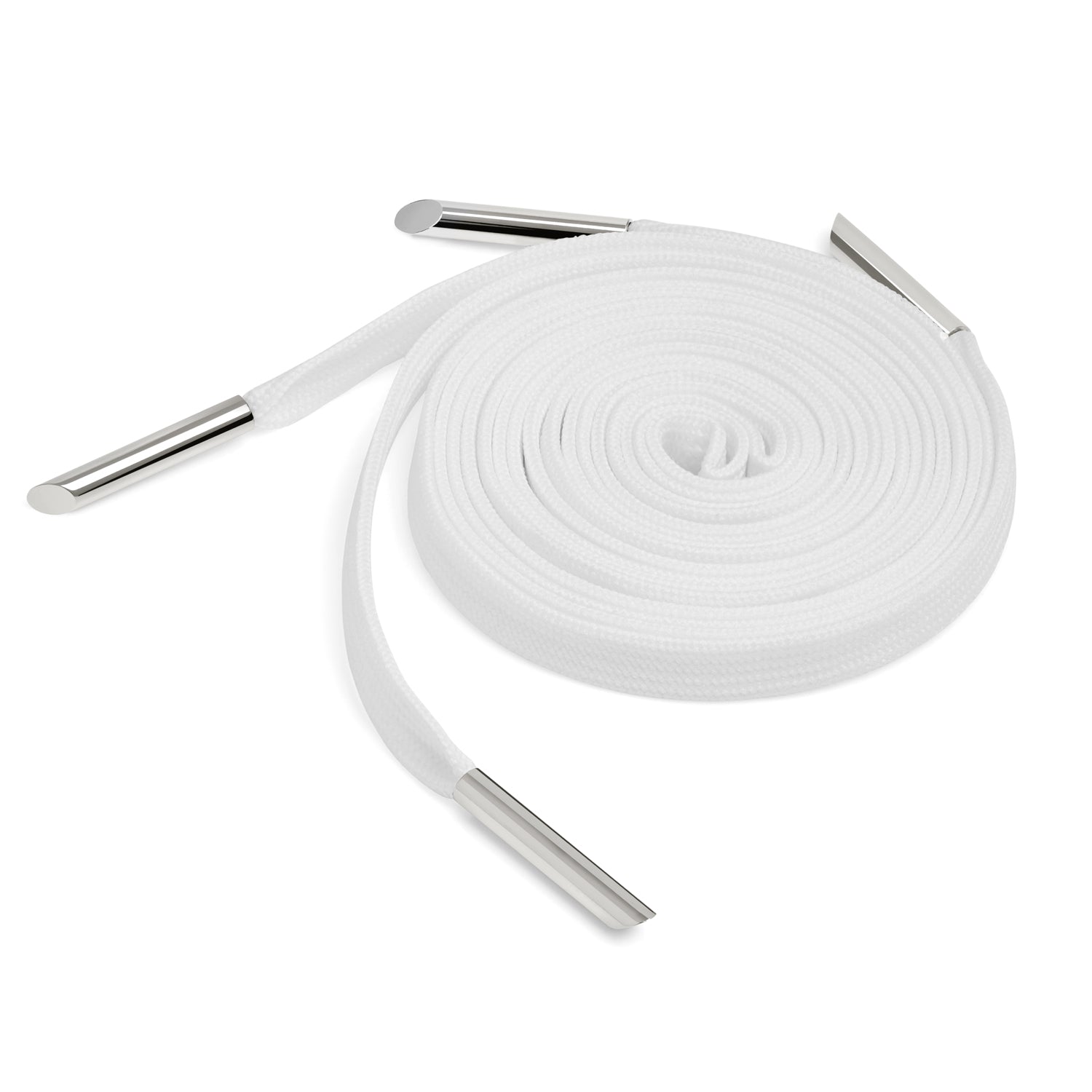 Sterling Silver Aglets X Nylon Laces