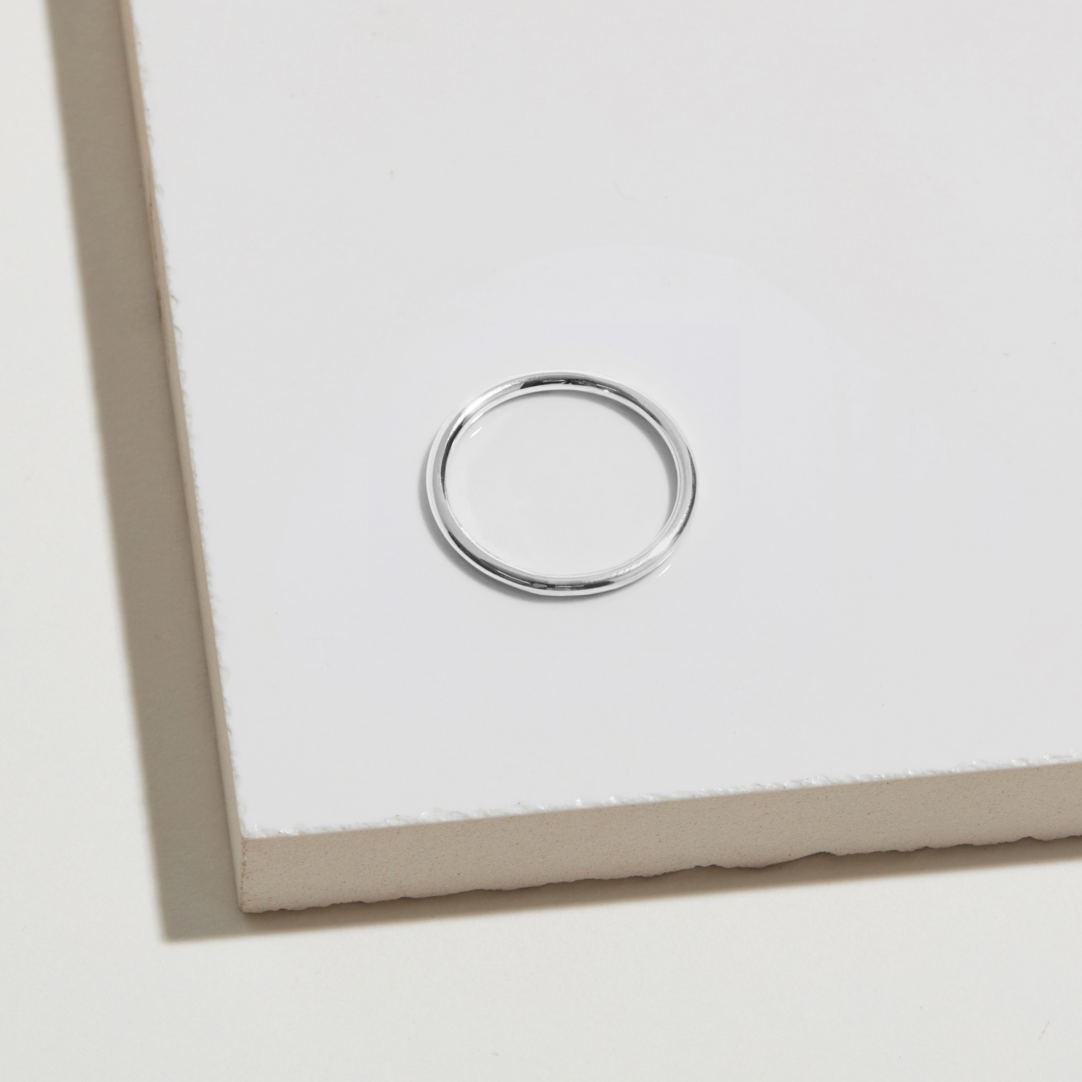 Classic Round Ring - Silver
