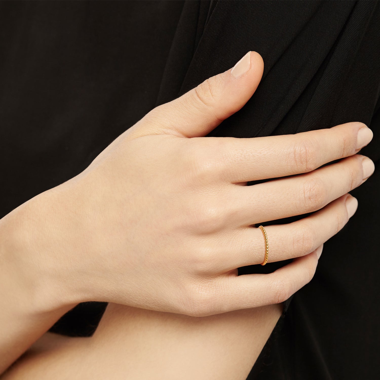 Sphere Ring - 9k Yellow Gold