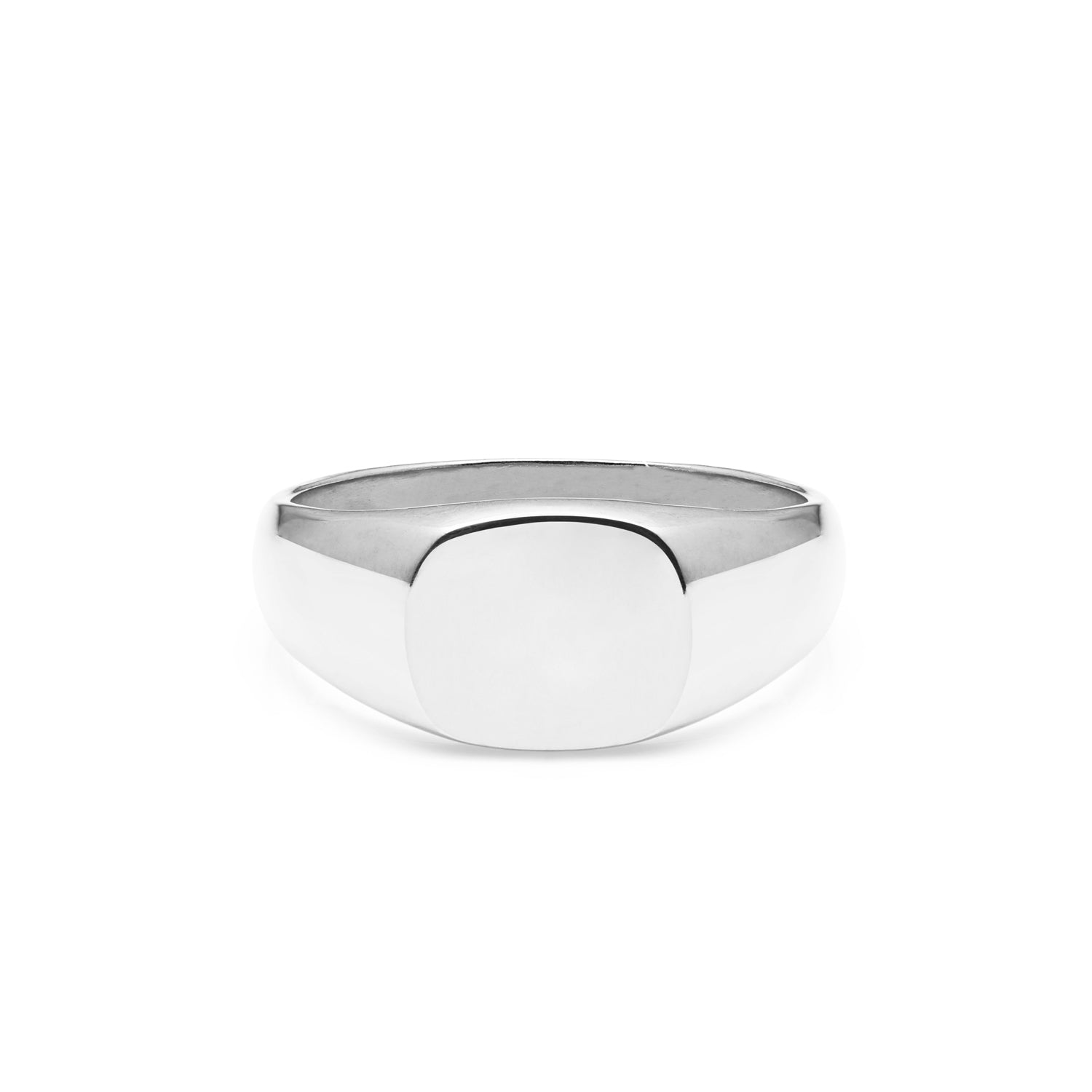 Cushion Signet Ring - Silver - Myia Bonner Jewellery
