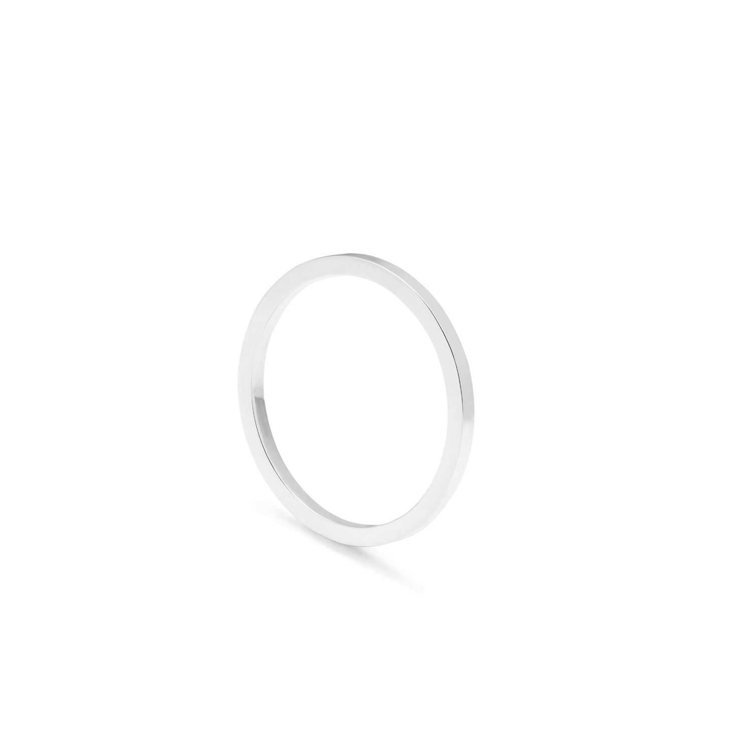 Classic Square Ring - Silver