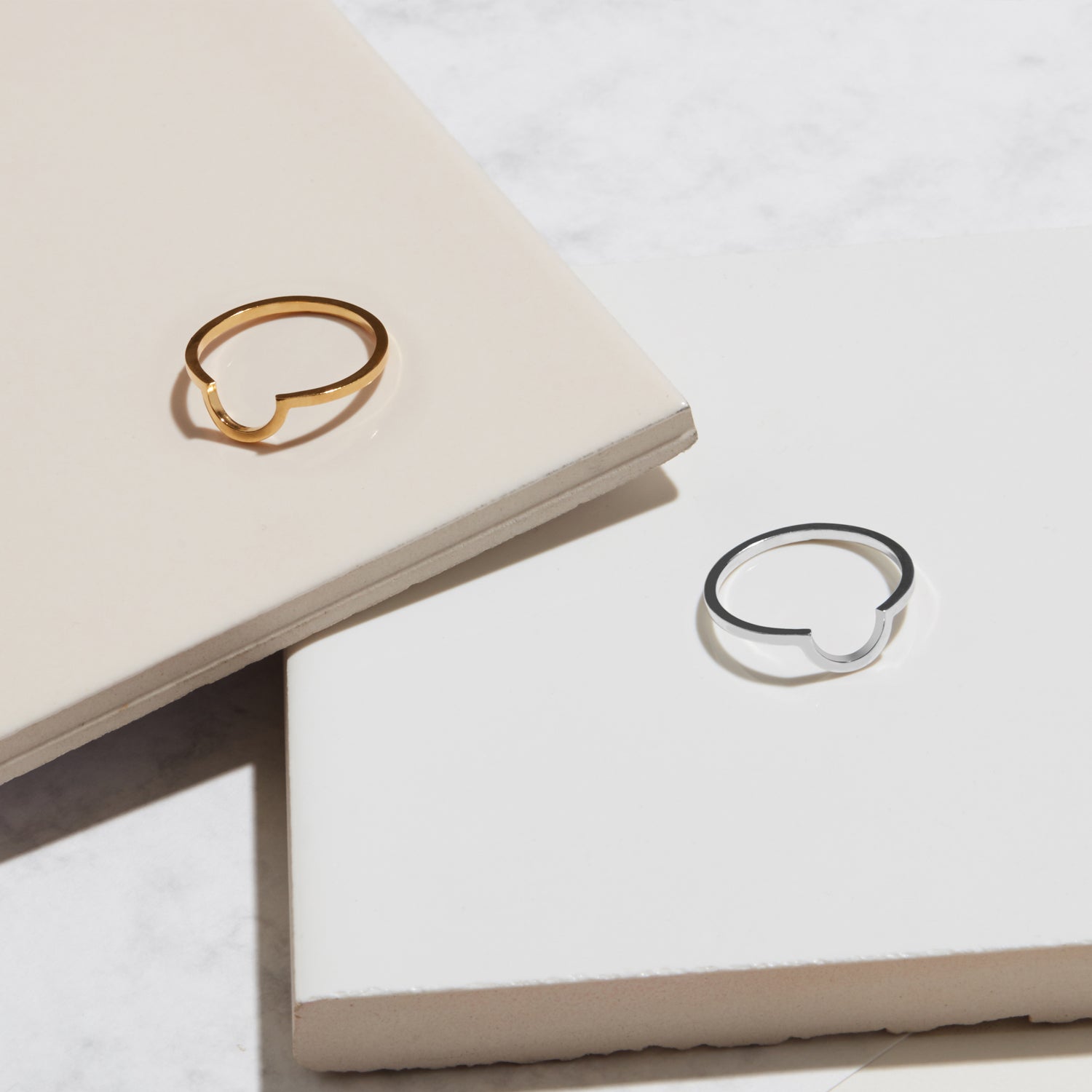 Silver Minimalist Rings