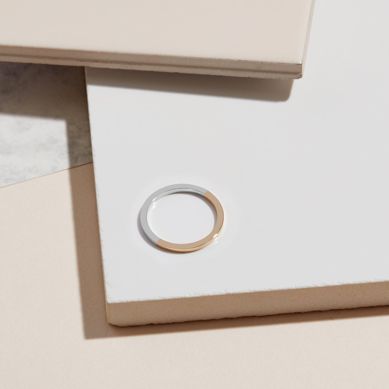 Modernist 9ct Gold Rings