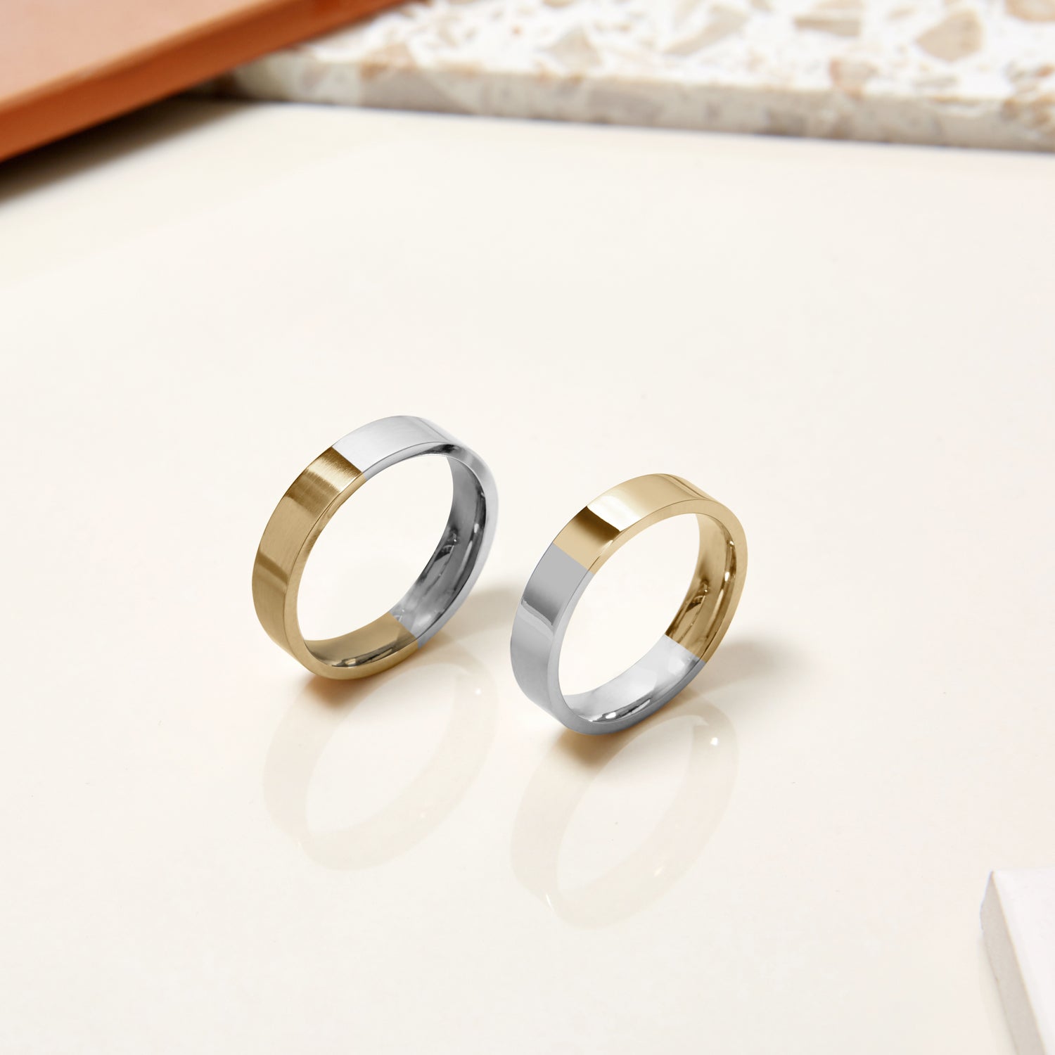 Contemporary Men's Wedding Rings