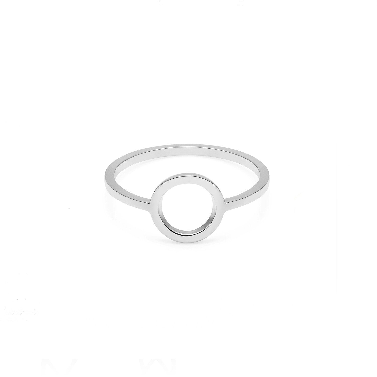 Circle Ring - Silver - Myia Bonner Jewellery