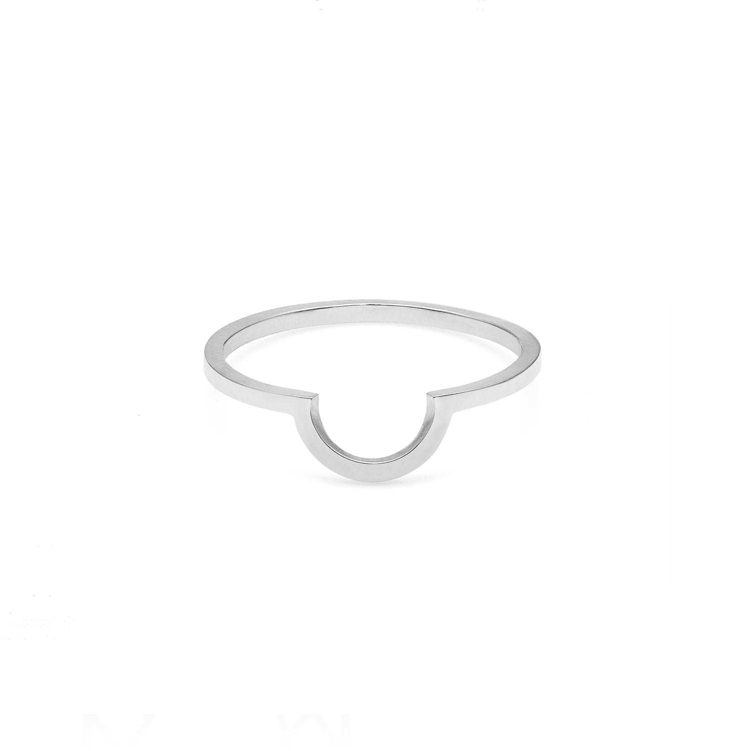 Arc Ring - Silver - Myia Bonner Jewellery