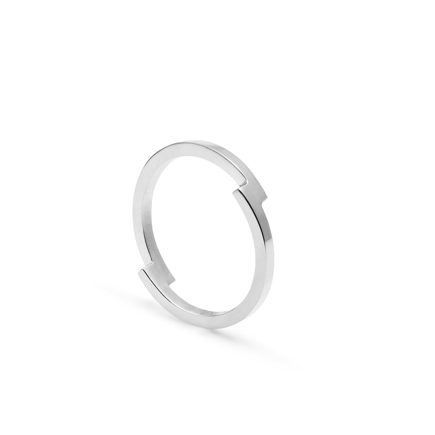 Double Arc Ring - Silver - Myia Bonner Jewellery