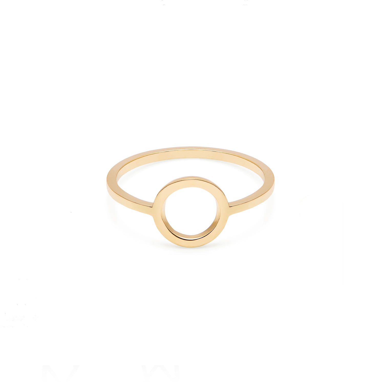Circle Ring - Gold - Myia Bonner Jewellery