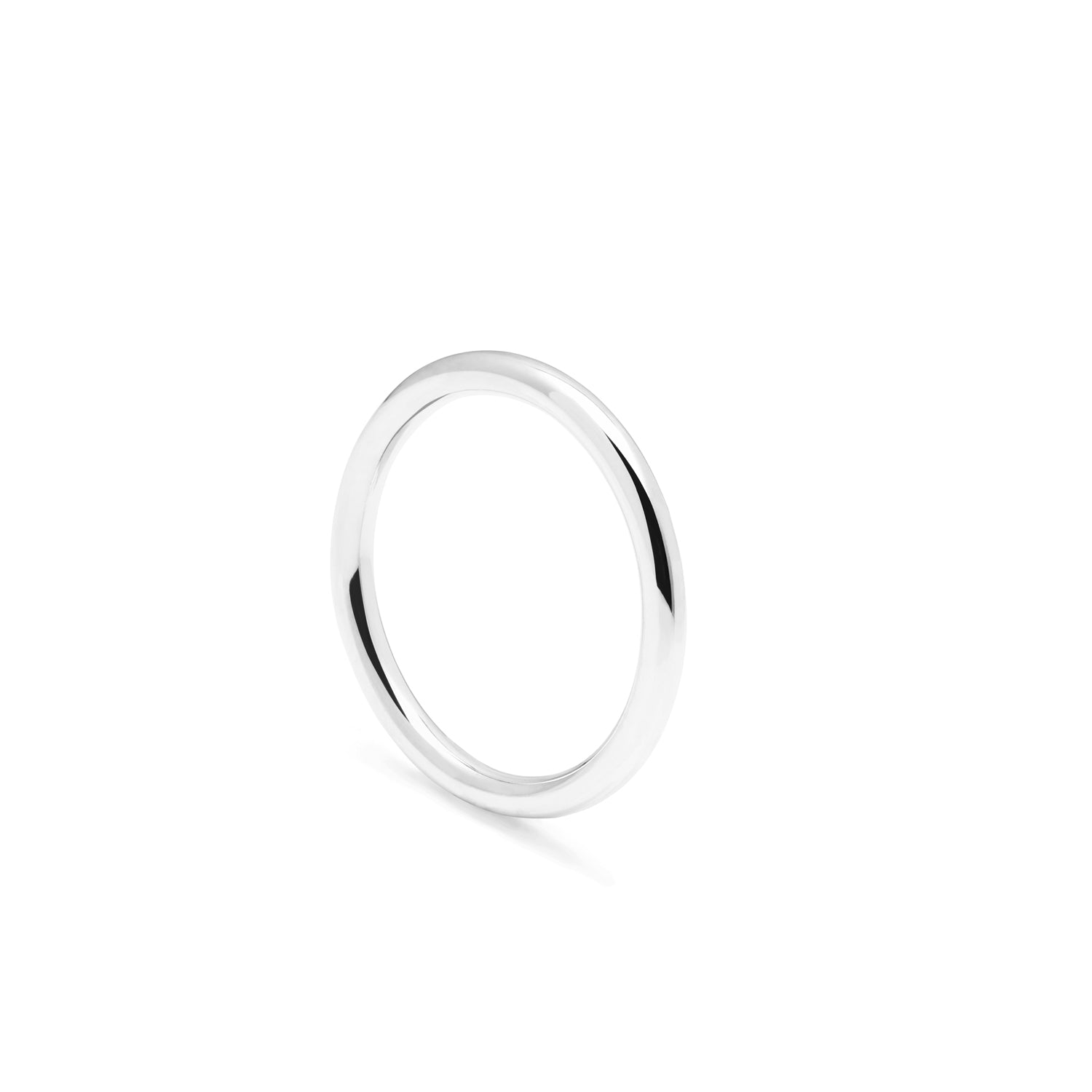 Classic Round Band - Silver - Myia Bonner Jewellery