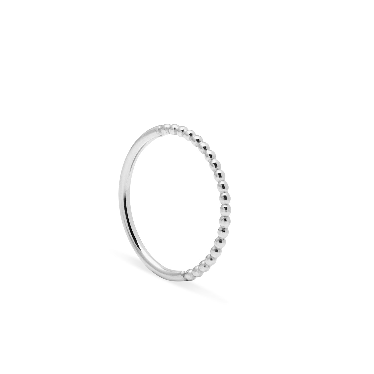 Paradox Sphere / Round Ring - Silver