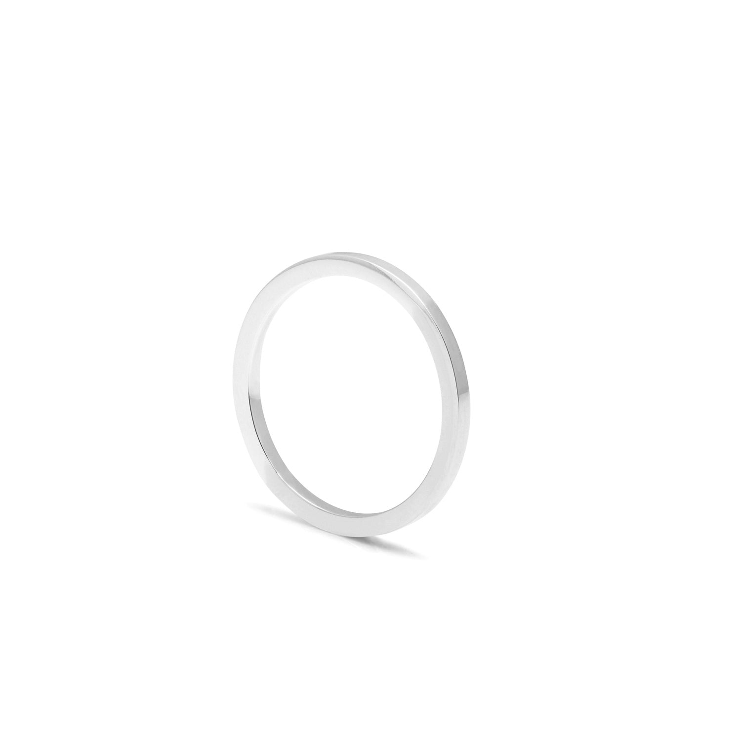 Square 1.5 Ring - Platinum